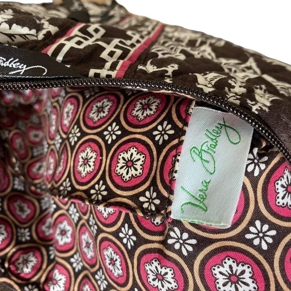 Vera Bradley Imperial Toile Hobo, Shoulder,‎ Tote, Tropical, Floral, Leafy